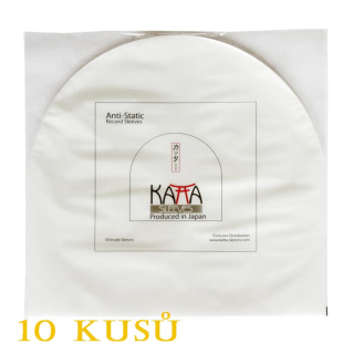 Antistatický obal vinyl LP (12") KATTA půlkruh 10 KS