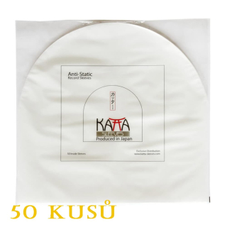 Antistatický obal vinyl LP (12") KATTA půlkruh 50 KS