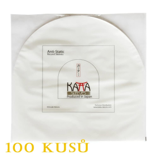 Antistatický obal vinyl LP (12") KATTA půlkruh 100 KS