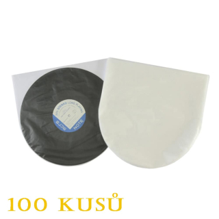 Antistatický obal vinyl EP (10") KATTA půlkruh 100 KS