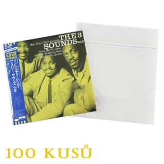 Vnější zalepovací PP obal KATTA na vinyl LP (12") 100 KS