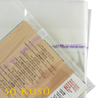 Vnější zalepovací PP obal KATTA na dvoj CD 50 KS