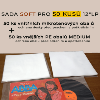 Archivační sada SOFT pro 50 ks 12" LP
