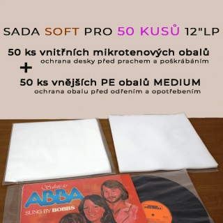 Sada pro 50 ks 12" LP SOFT