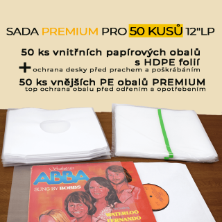 Archivační sada PREMIUM pro 50 ks 12" LP