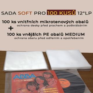 Archivační sada SOFT pro 100 ks 12" LP