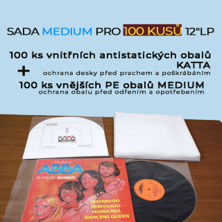Archivační sada MEDIUM pro 100 ks 12" LP