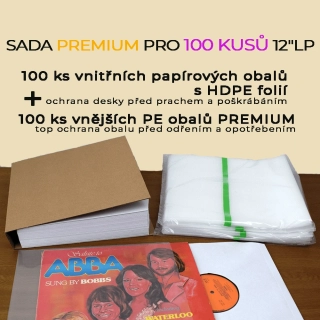 Sada pro 100 ks 12" LP PREMIUM
