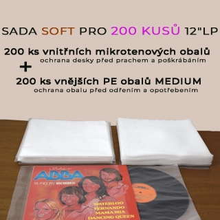 Sada pro 200 ks 12" LP SOFT