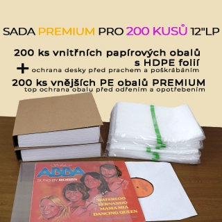 Sada pro 200 ks 12" LP PREMIUM